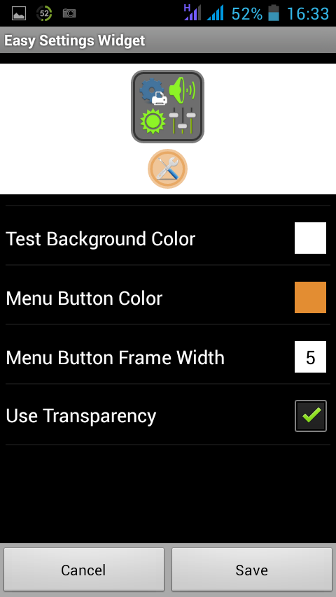 Easy Settings Widget截图2