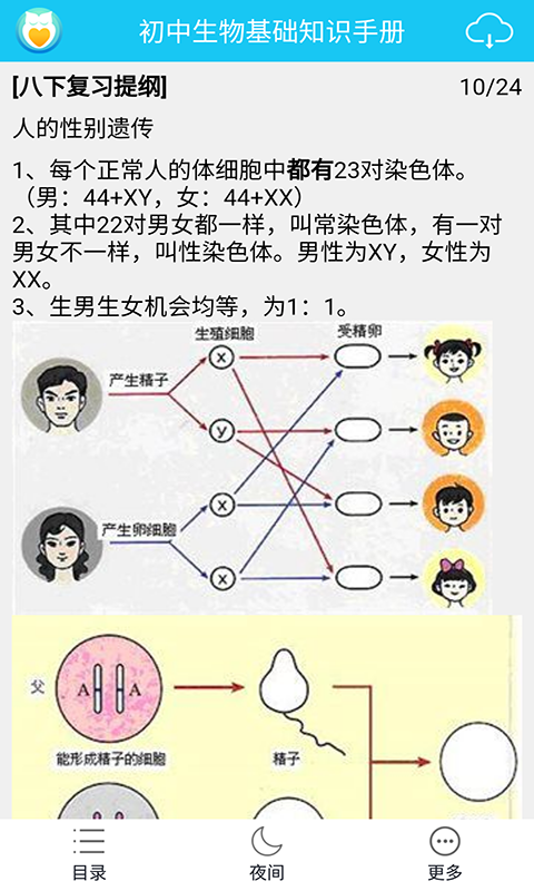 初中生物知识宝典截图2