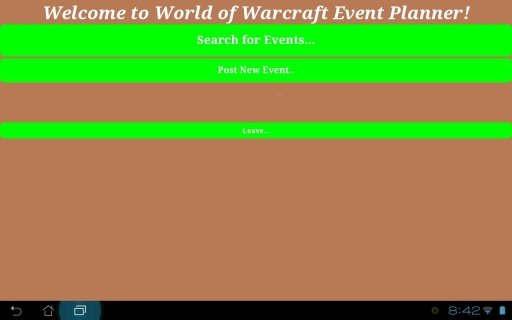 WOW Event Planner (Free)截图6