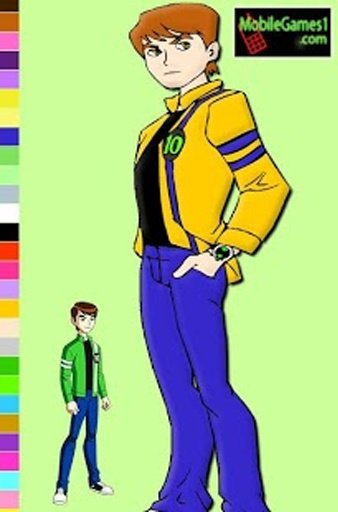 Ben 10 Alien Force Coloring截图4