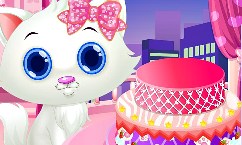 Kitty Cake Maker截图9