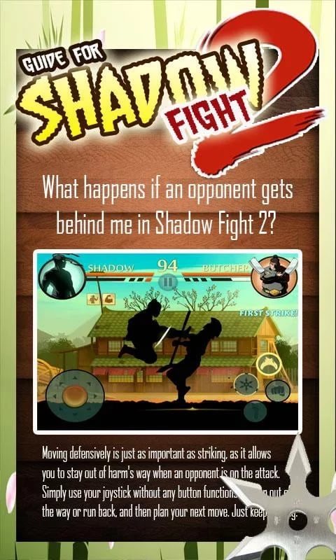 Guide for Shadow Fight截图1