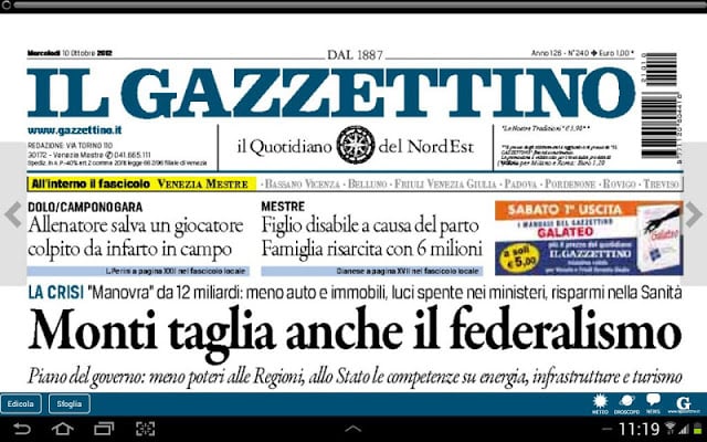 Il Gazzettino HD截图10