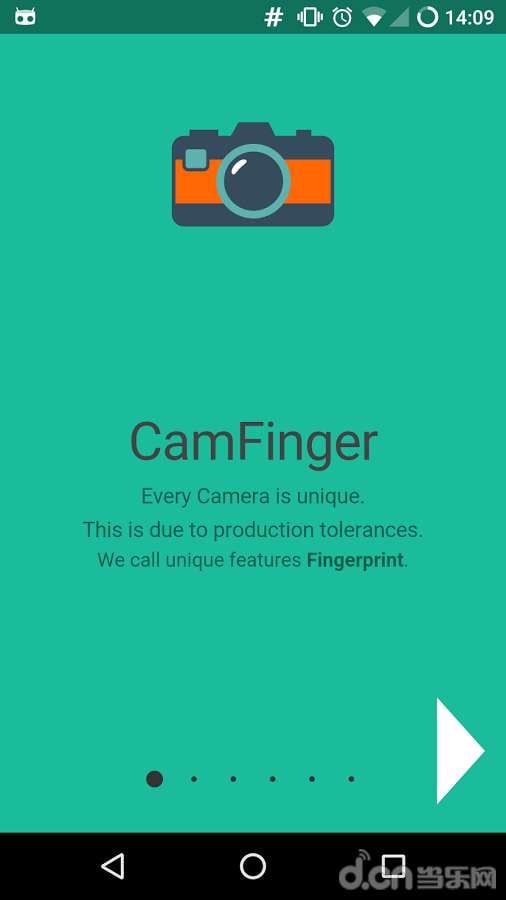 相机特征:CamFinger截图1