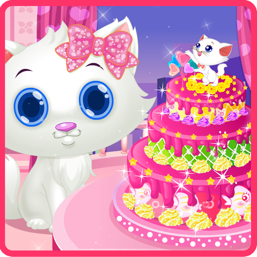 Kitty Cake Maker截图10