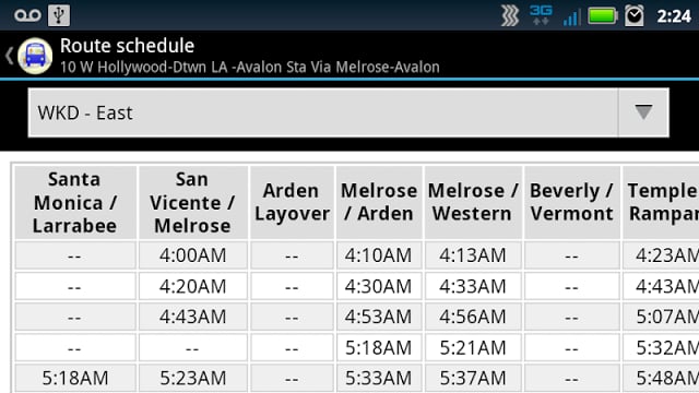 NextBus Ride截图6