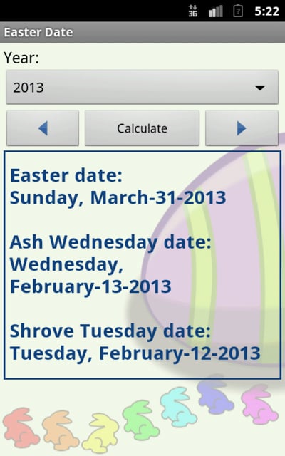 Easter Date截图5