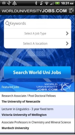 World University Jobs截图4