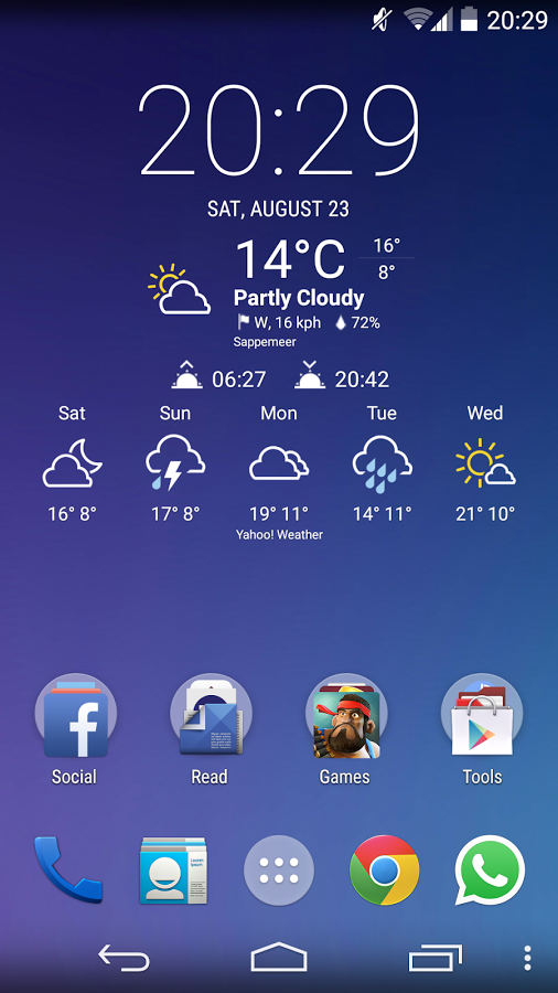 Chronus: Yahoo Weather i...截图2