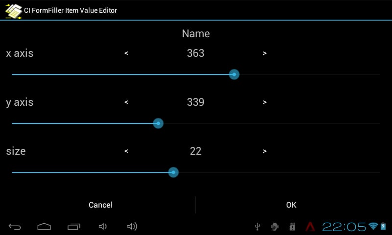 CI FormFiller Generic Ed...截图3