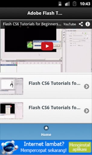 Flash Tutorial Video截图2