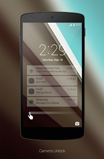 Android L Lockscreen截图3