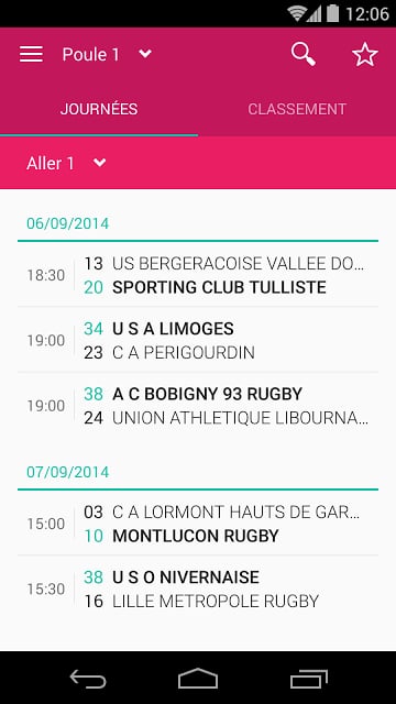 Le Rugby Pro &amp; Amateur截图4