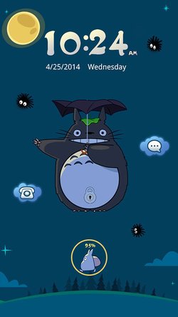 CLocker Totoro Theme截图5