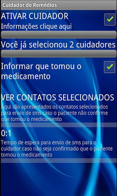 Cuidador de Rem&eacute;dio截图2