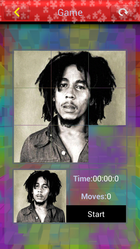 Bob Marley Puzzle截图4