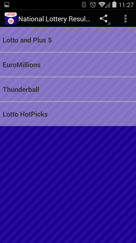 National Lottery Results截图6