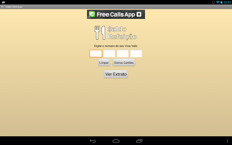 Saldo Vale Refeição截图1