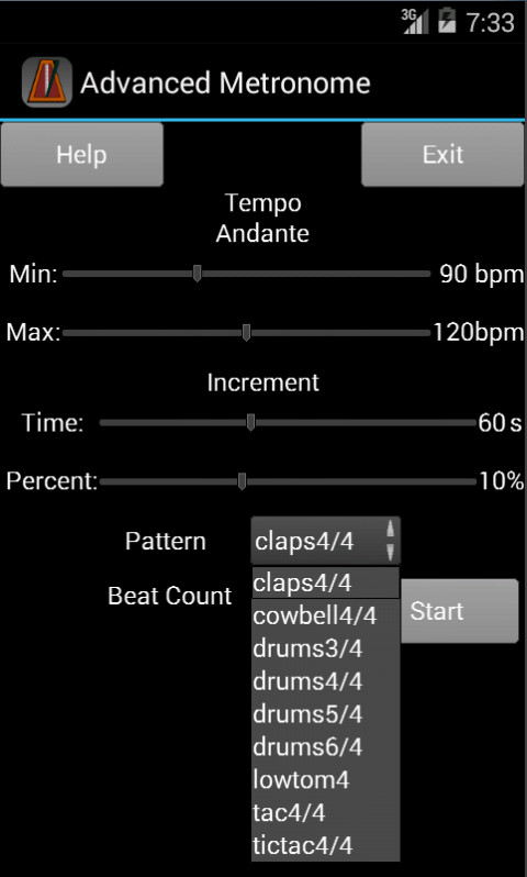 Advanced Metronome截图2