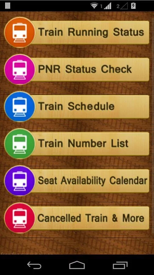 Indian Train Guide截图1