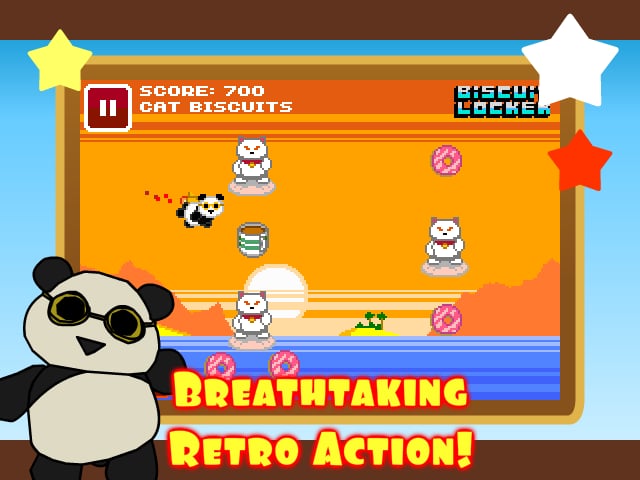 Retro Panda Lander截图6