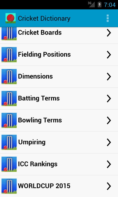 Cricket Dictionary截图3