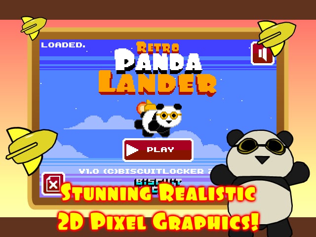 Retro Panda Lander截图4