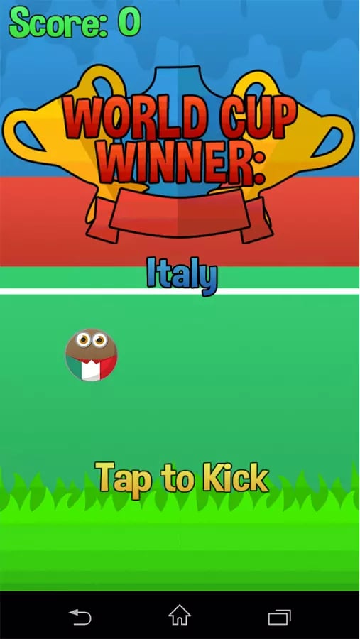 Flappy Cup Winner Italy截图3