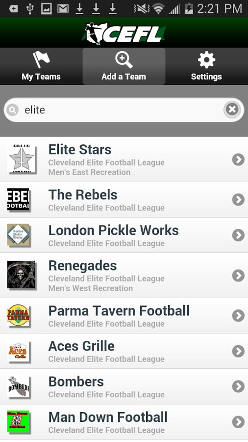 Cleveland Elite Football截图3