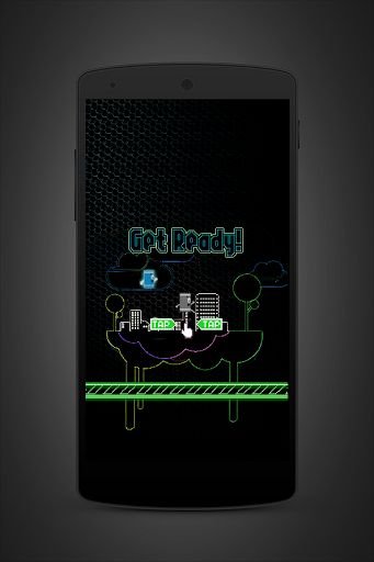 Flappy Towel - Neon City截图3