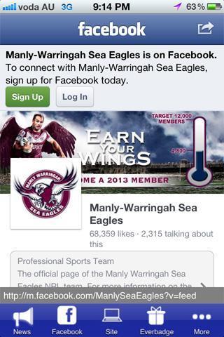 Manly Sea Eagles NRL Victory 2013!截图3