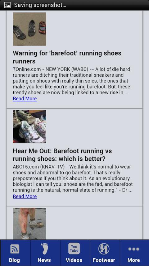 Barefoot Running 101截图3