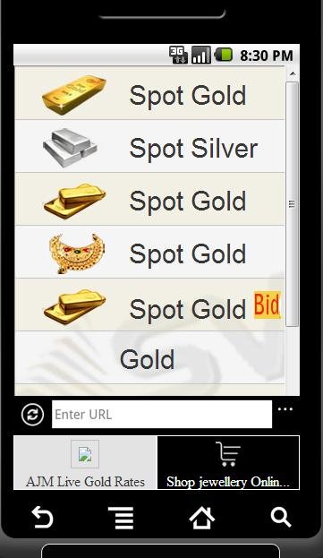 AJM Live Gold Rates截图1