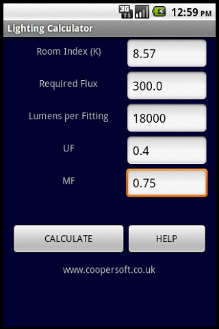 Lighting Calculator (FREE)截图2