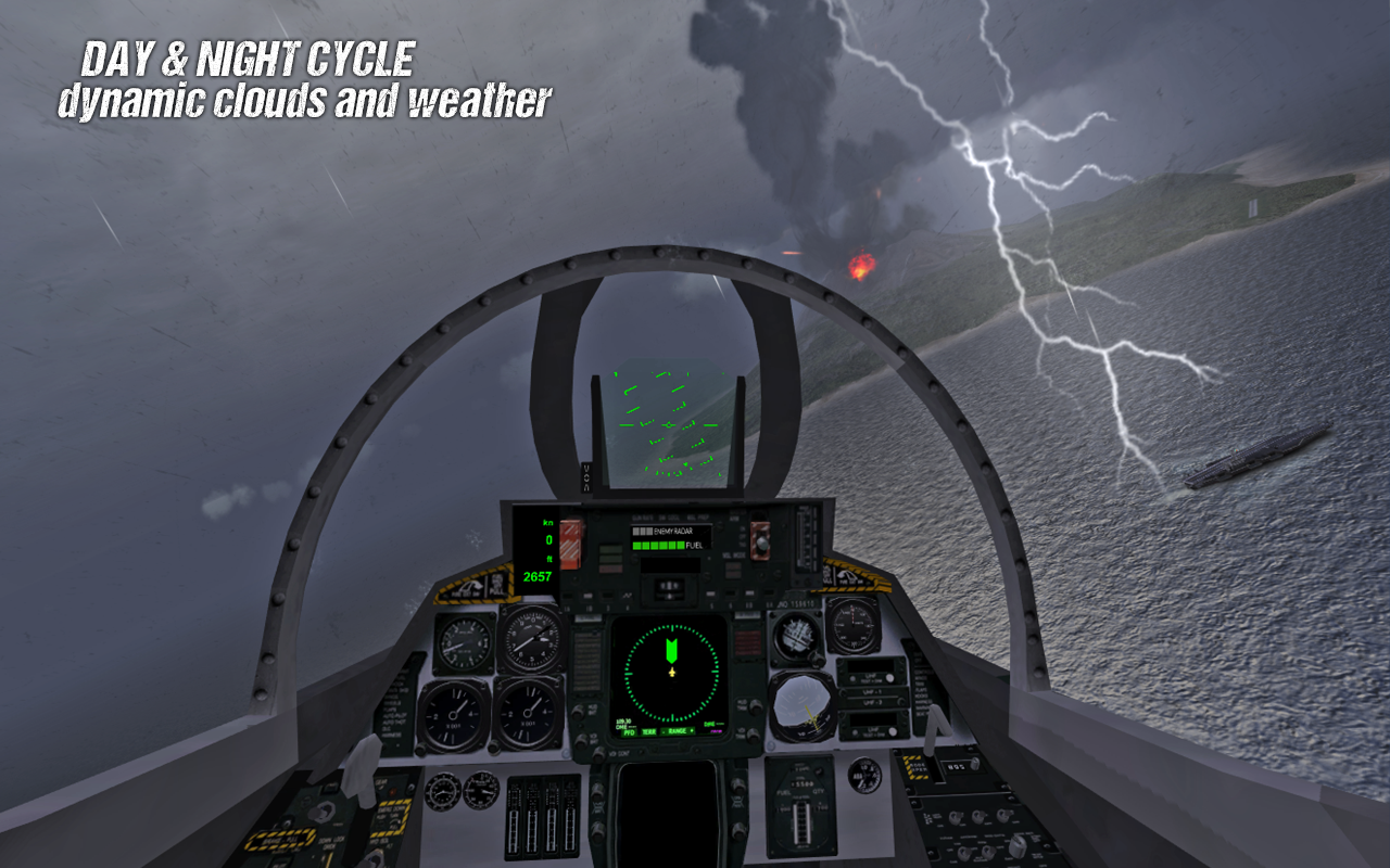 F18舰载机起降模拟截图1