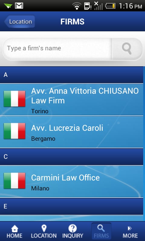 EU Lawyer Italy截图2