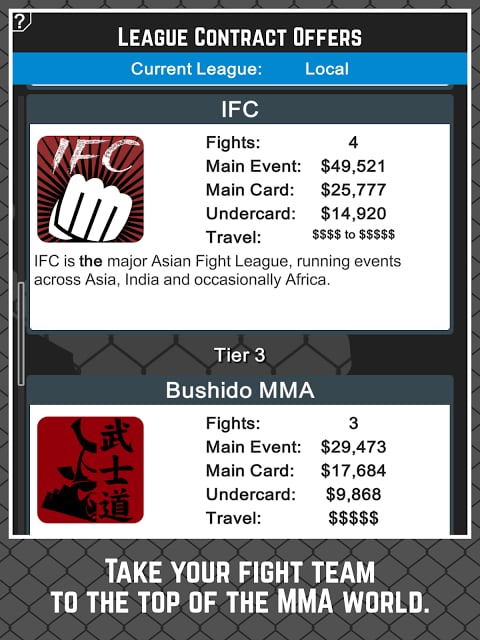 MMA Manager Free截图6