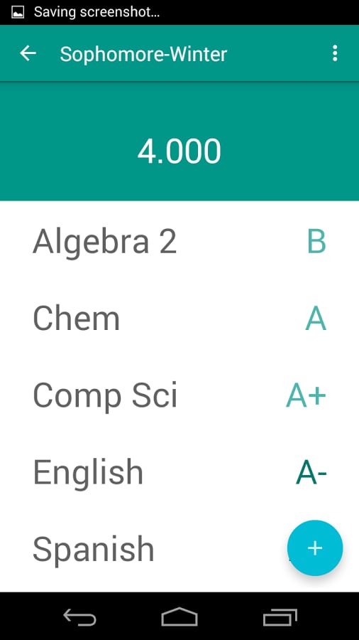 Pointo: GPA Calculator截图1