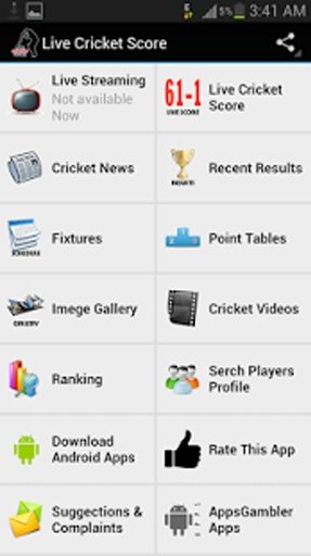 Cricket Live Score截图1