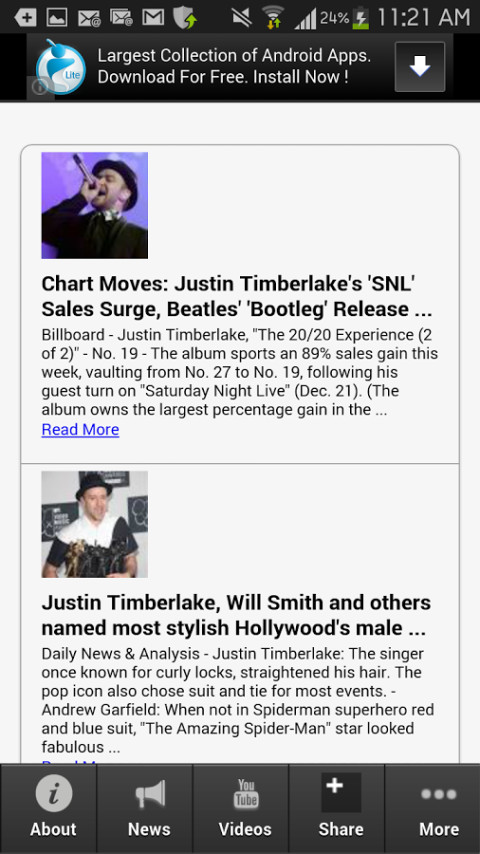 Justin Timberlake Private Life截图3