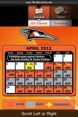 Delmarva Shorebirds截图3