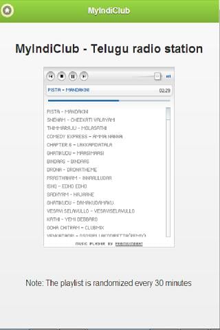 MyIndiclub Radio Station截图2