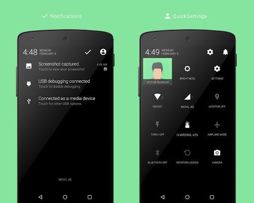 Vi Material Design Theme截图1