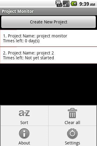 Project Monitor截图3