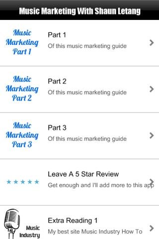 Music Marketing截图2