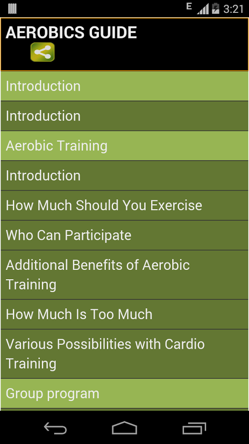 Aerobic Exercise guide截图1