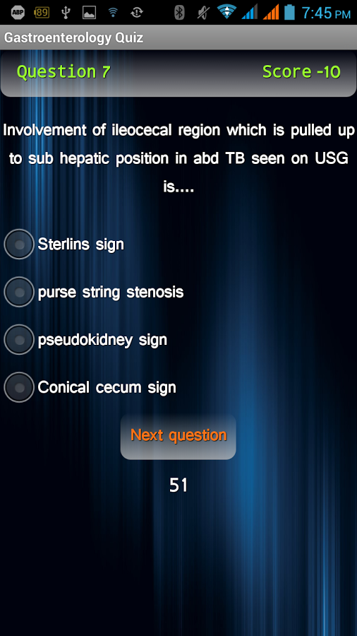 Gastroenterology Quiz截图3