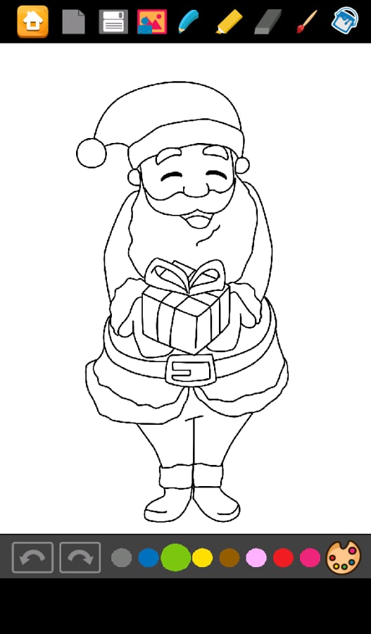 Coloring Games Santa Cla...截图8