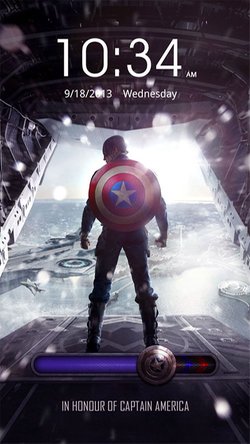 CLocker Captain America Theme截图5