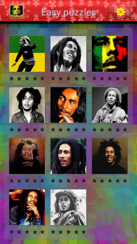 Bob Marley Puzzle截图3